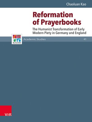 cover image of Reformation of Prayerbooks